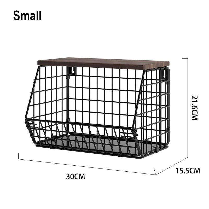 Stackable Wire Fruit & Veggie Baskets