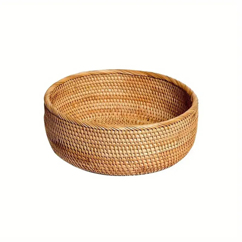 Hand-woven Decorative Wicker Storage bowl