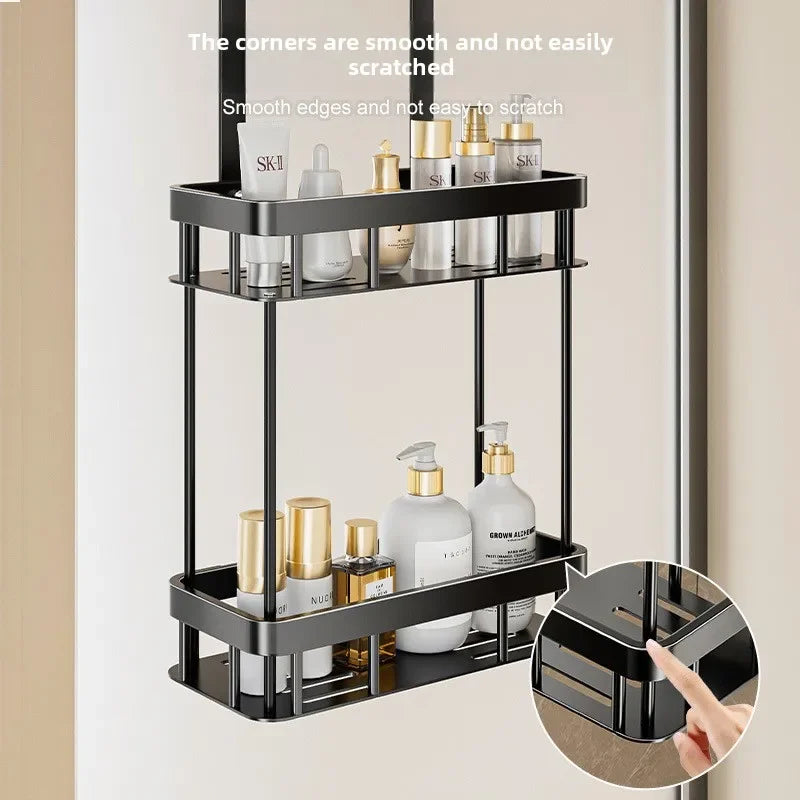 Hanging Shower Rack – Space-Saving Bathroom Organizer