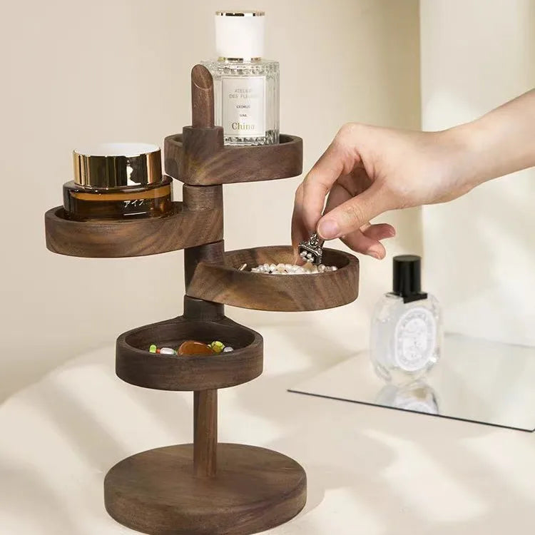 Solid Wood Rotatable Stand