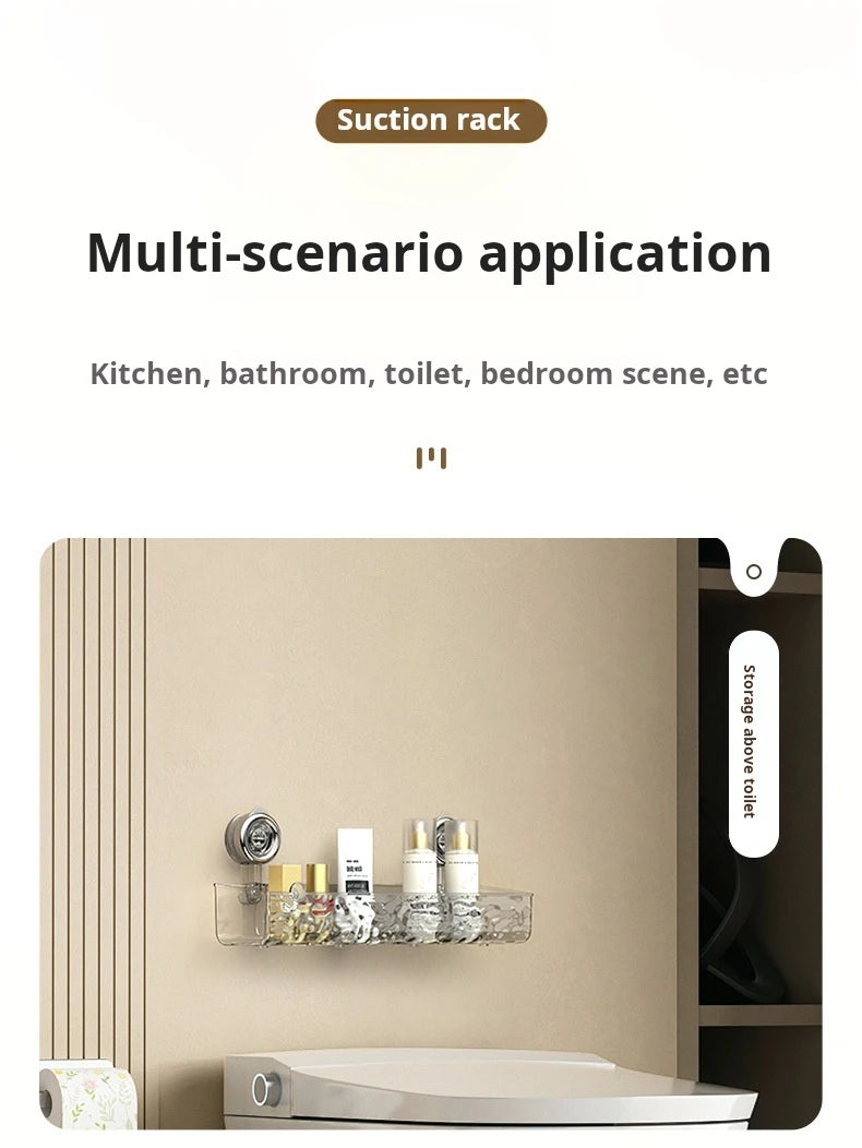 Suction Cup Bathroom Shelf