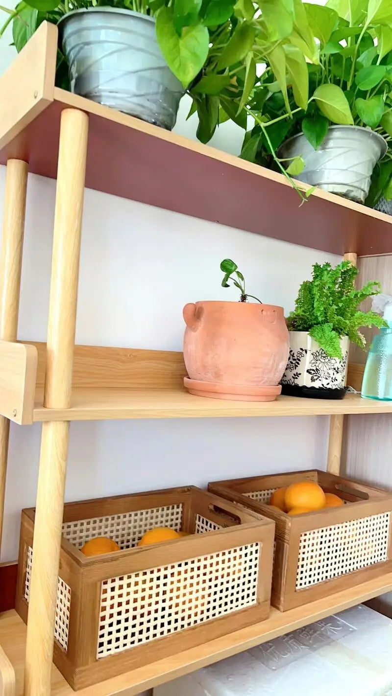 Retro Wooden Storage Box