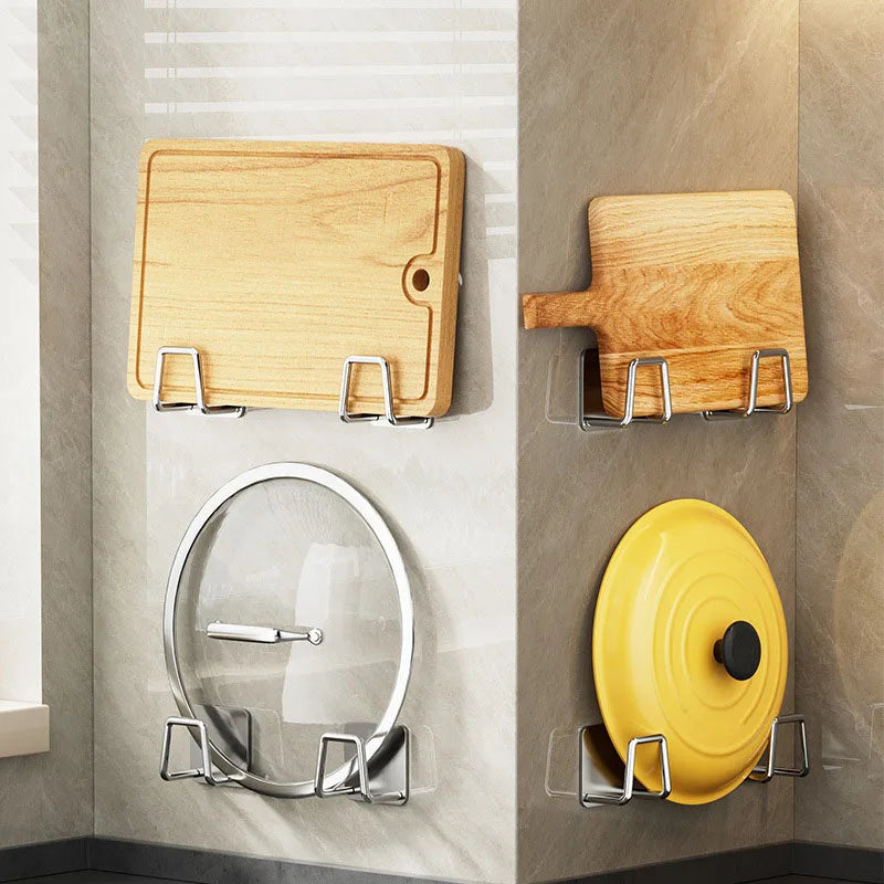 Wall-Mounted Kitchen Storage Rack