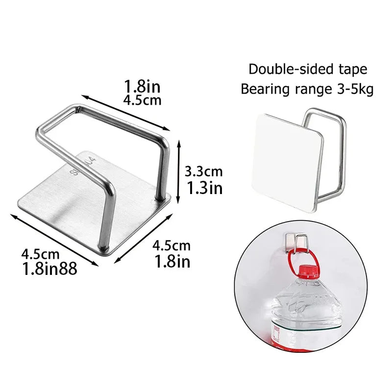 Wall-Mounted Kitchen Storage Rack