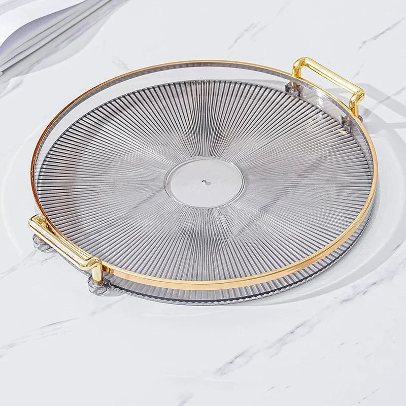 Round Acrylic Serving Tray