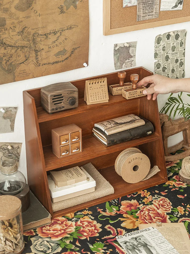 Retro Style Desktop Organizer