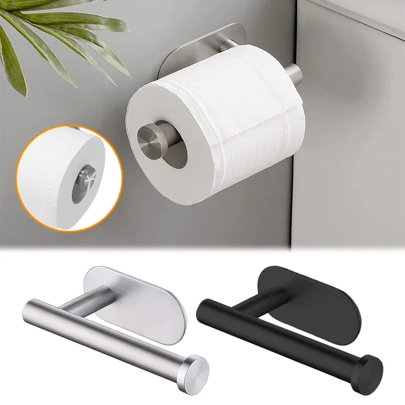 Rust-Proof Steel Toilet Paper Holder