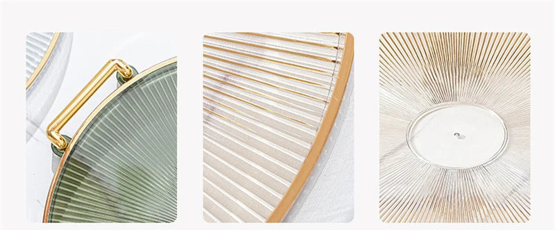 Round Acrylic Serving Tray
