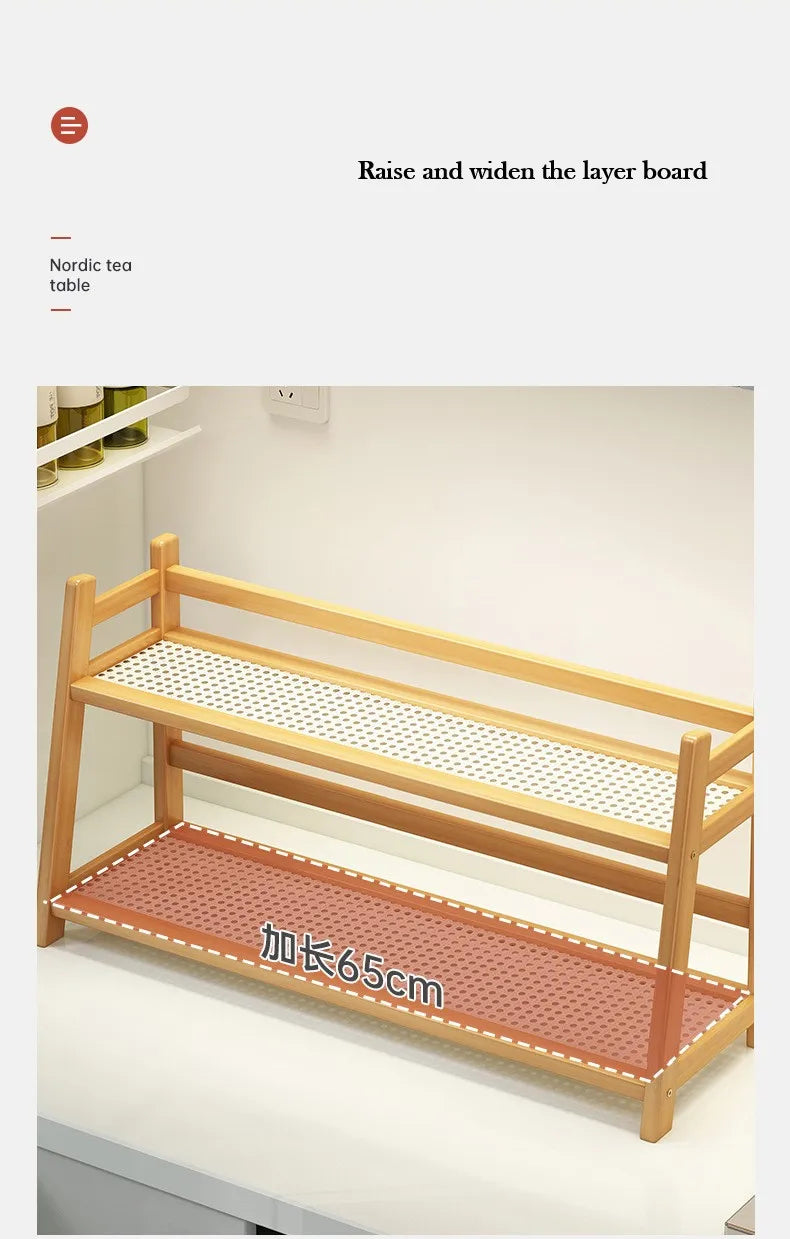 2-Tier Kitchen Storage Rack