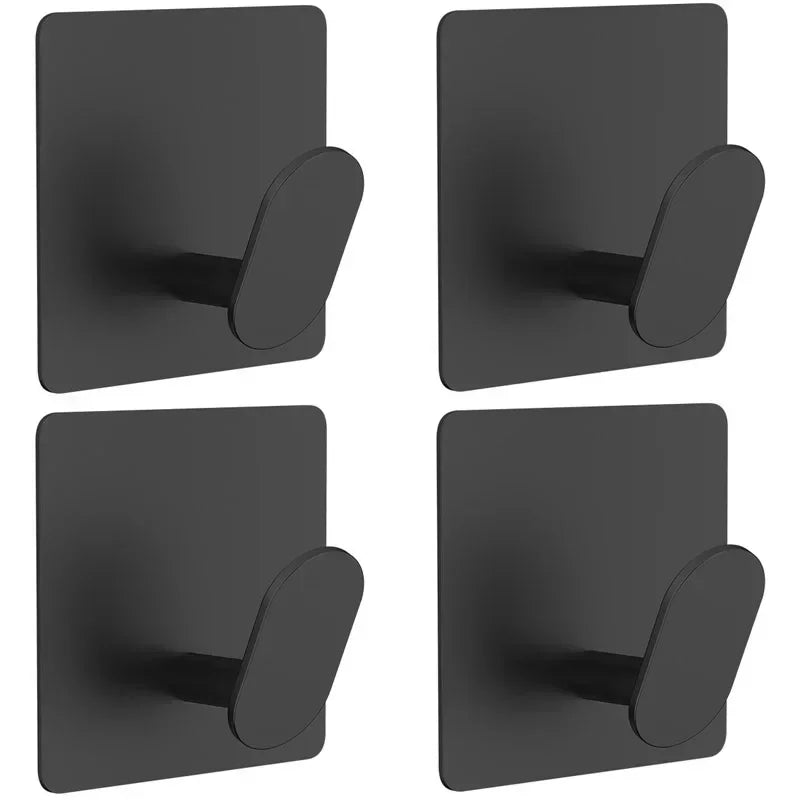 Modern Stainless Steel Adhesive Robe Hooks