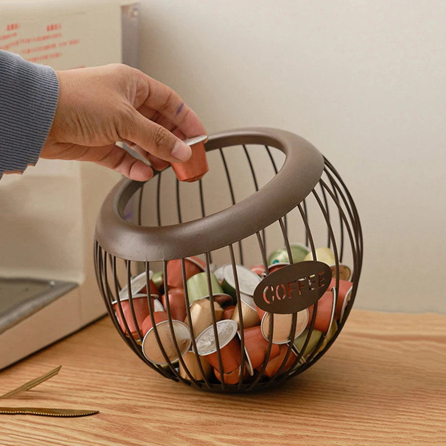 Modern Iron Fruit Storage Basket