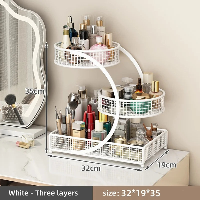 Multi-Layer Desktop Storage Rack