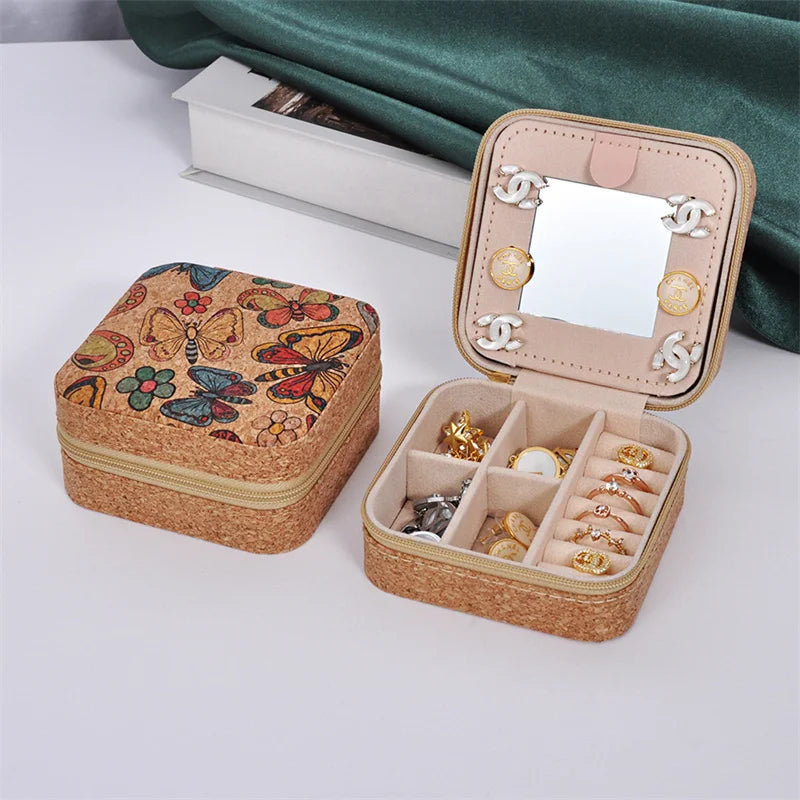 luxury portable travel jewellery box