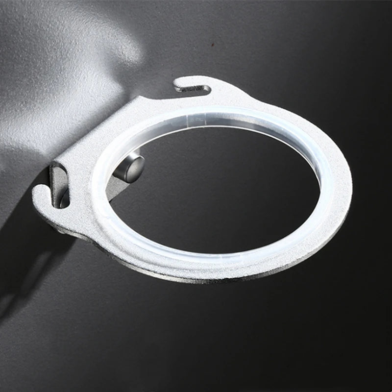 Space Aluminium Hair Dryer Holder & Organizer