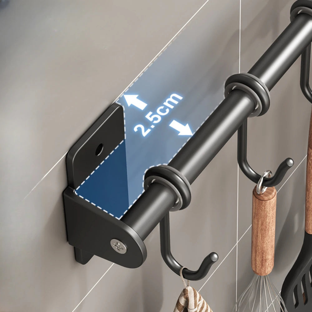 Stainless Steel Kitchen Hook Rack