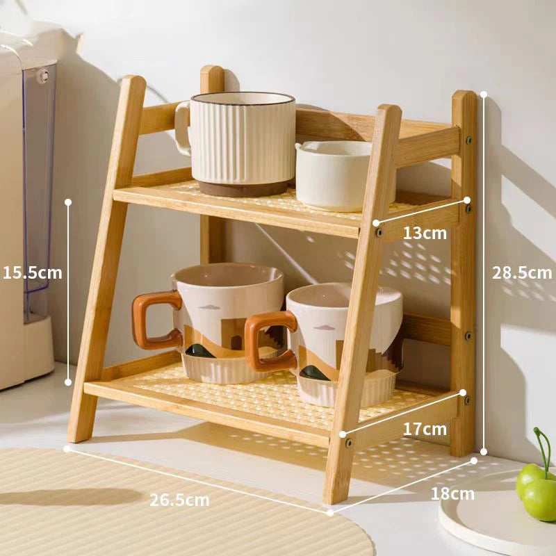 2-Tier Kitchen Storage Rack