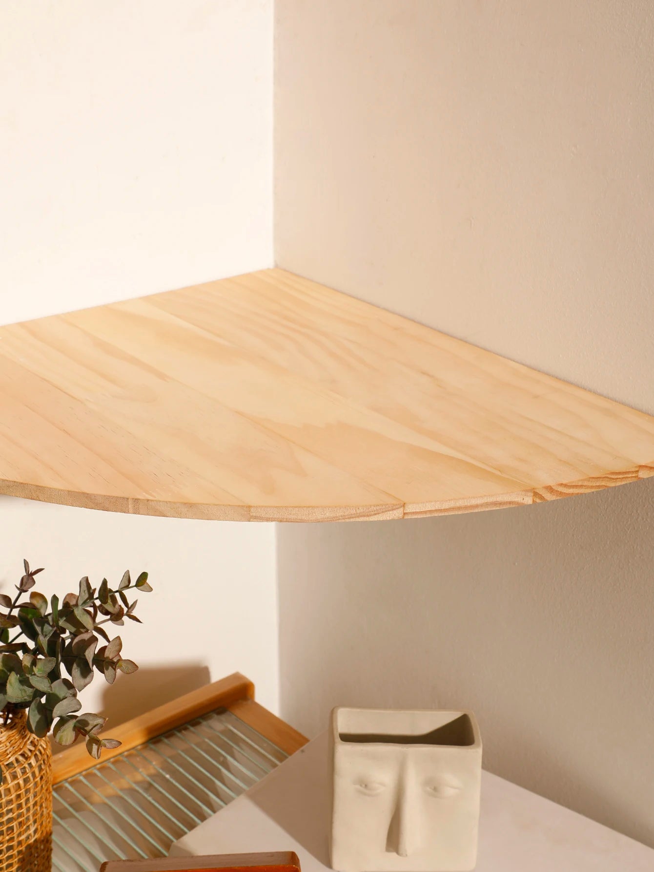 Corner Floating Shelf