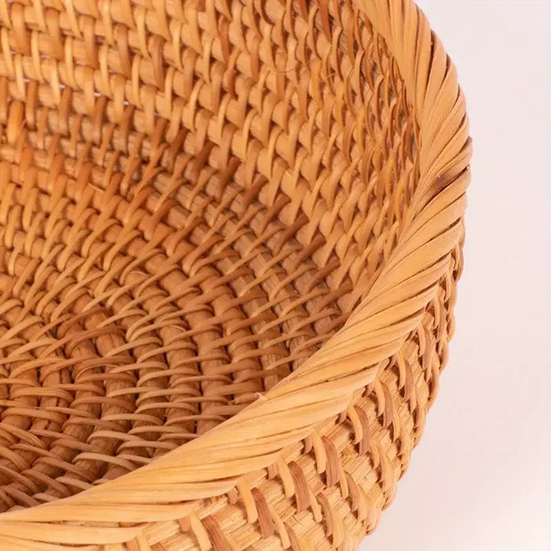 Hand-woven Decorative Wicker Storage bowl