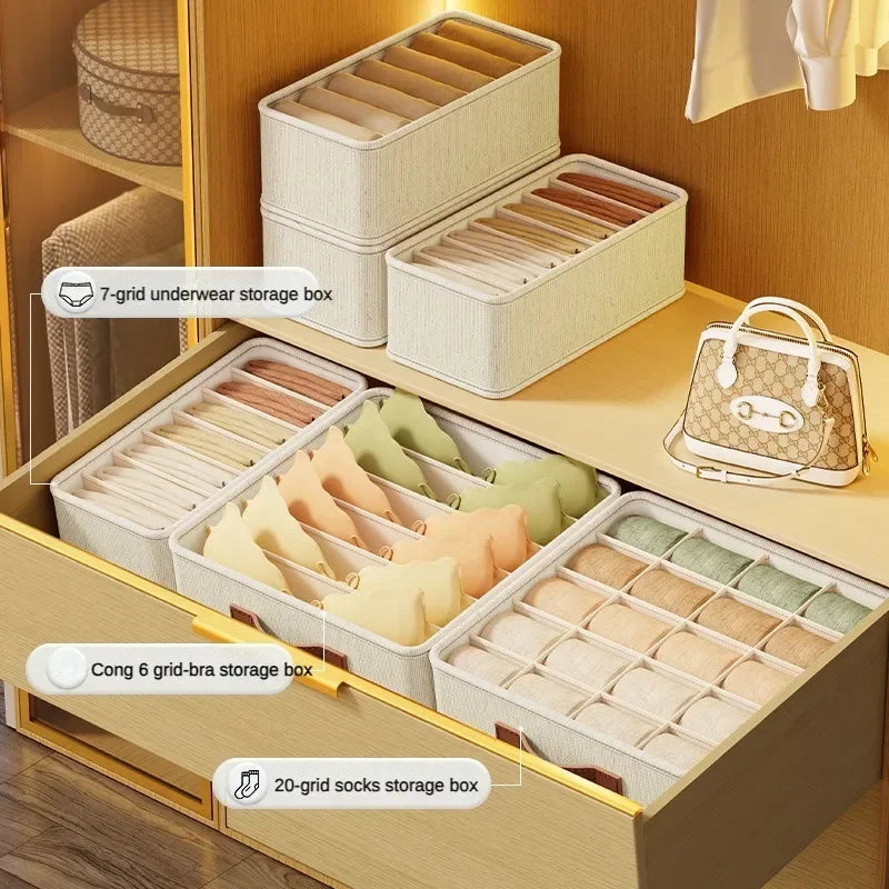 Multifunctional Foldable Drawer Organizer