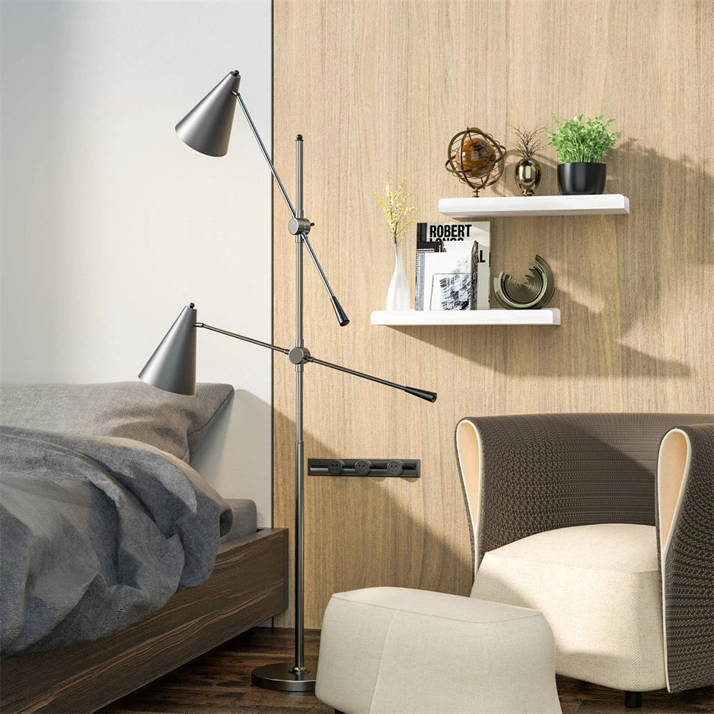 Modern Wooden Floating Shelves