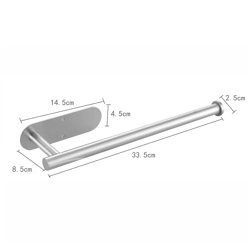 Stainless Steel Floor Paper Holder