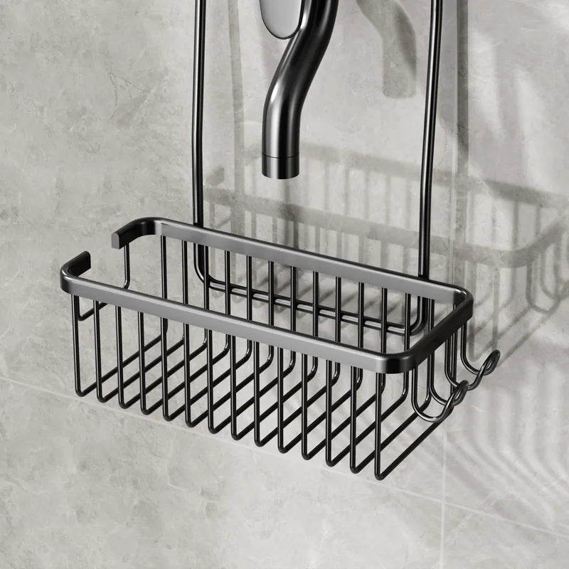 No-Drill Unique Bathroom Shower Rack