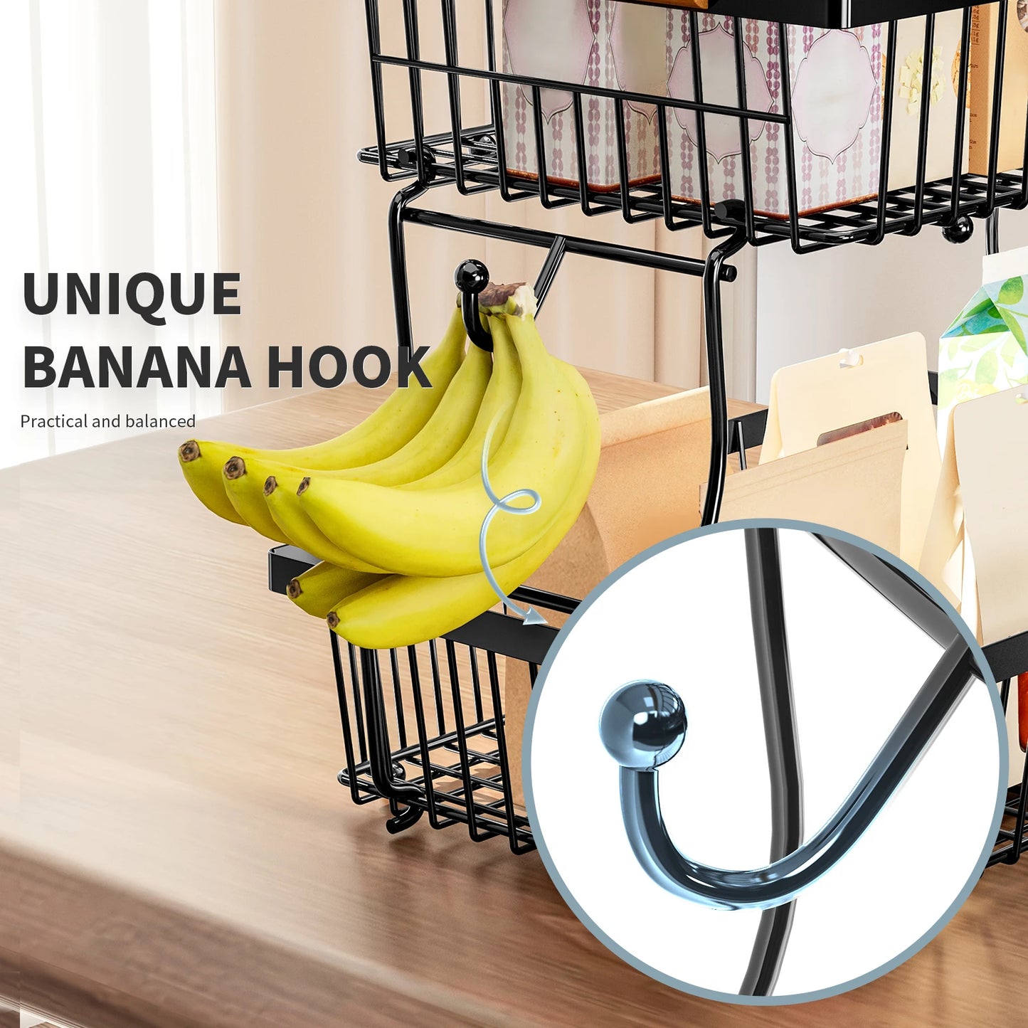 Metal Fruit & Veggie Basket