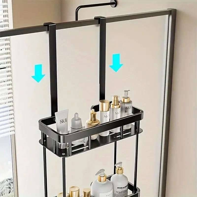 Hanging Shower Rack – Space-Saving Bathroom Organizer