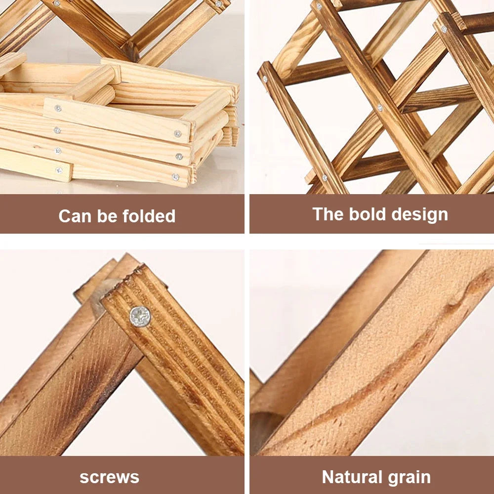 Stackable Wine Storage Shelves