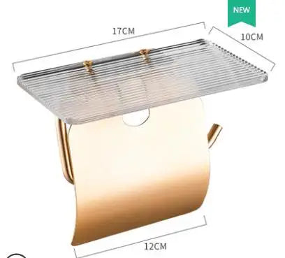 Luxry Aluminium Bathroom Organizer