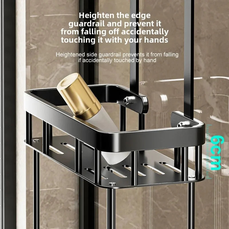 Hanging Shower Rack – Space-Saving Bathroom Organizer