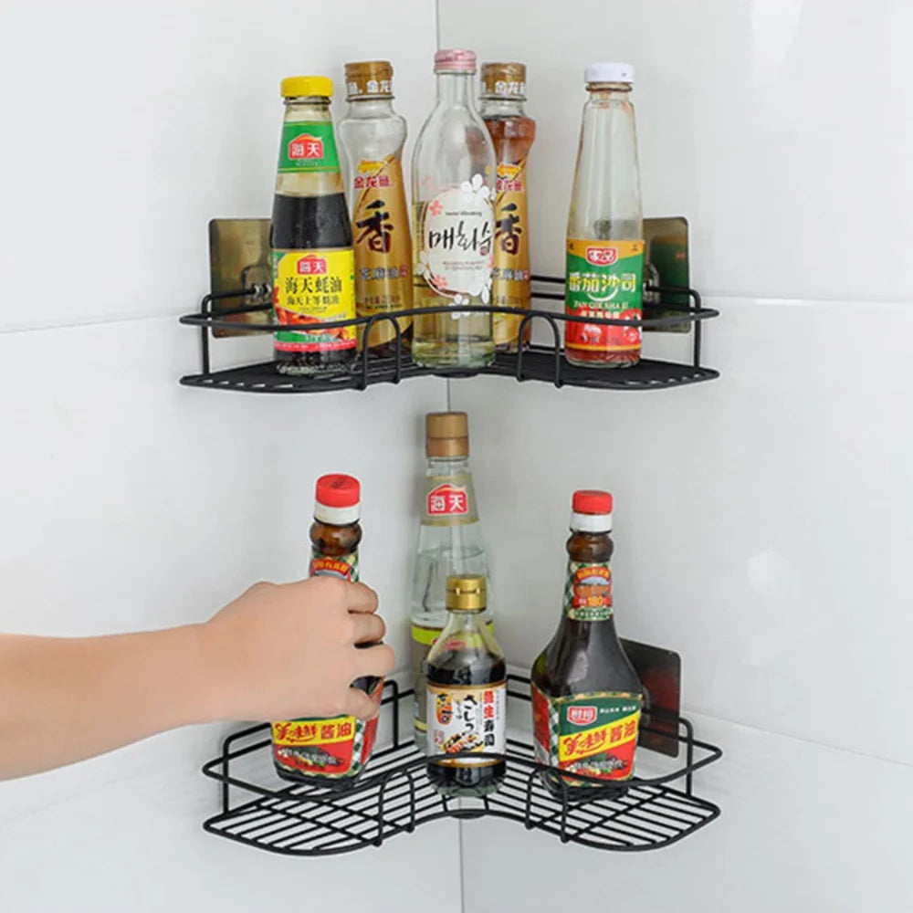 Triangle Bathroom Shelf - Non-Drill