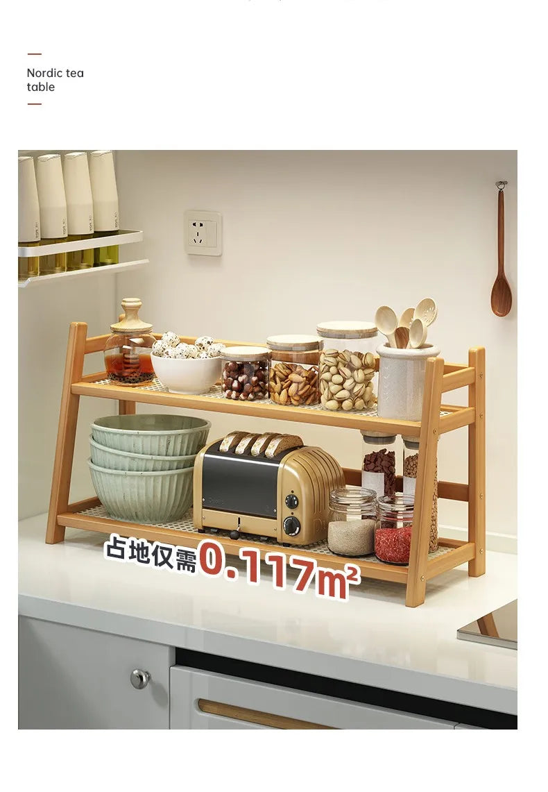 2-Tier Kitchen Storage Rack