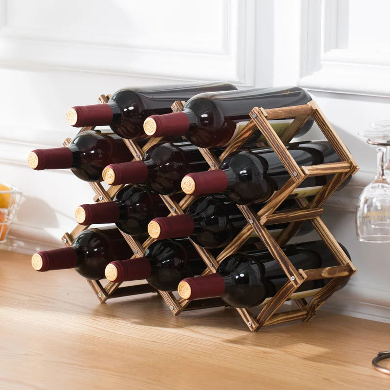Stackable Wine Storage Shelves