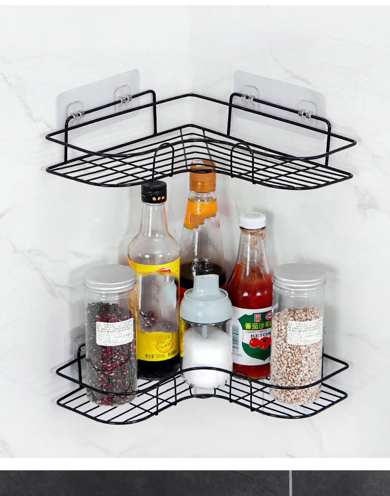Triangle Bathroom Shelf - Non-Drill