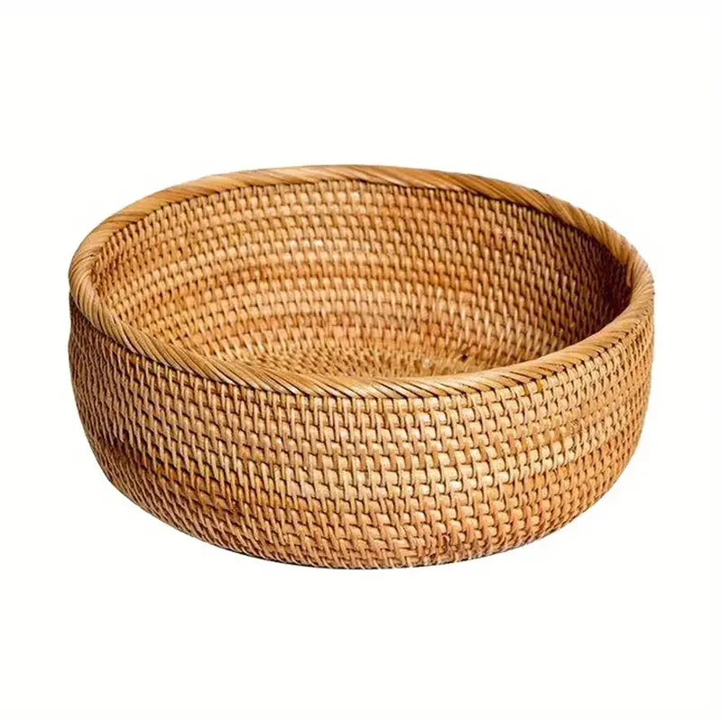 Hand-woven Decorative Wicker Storage bowl