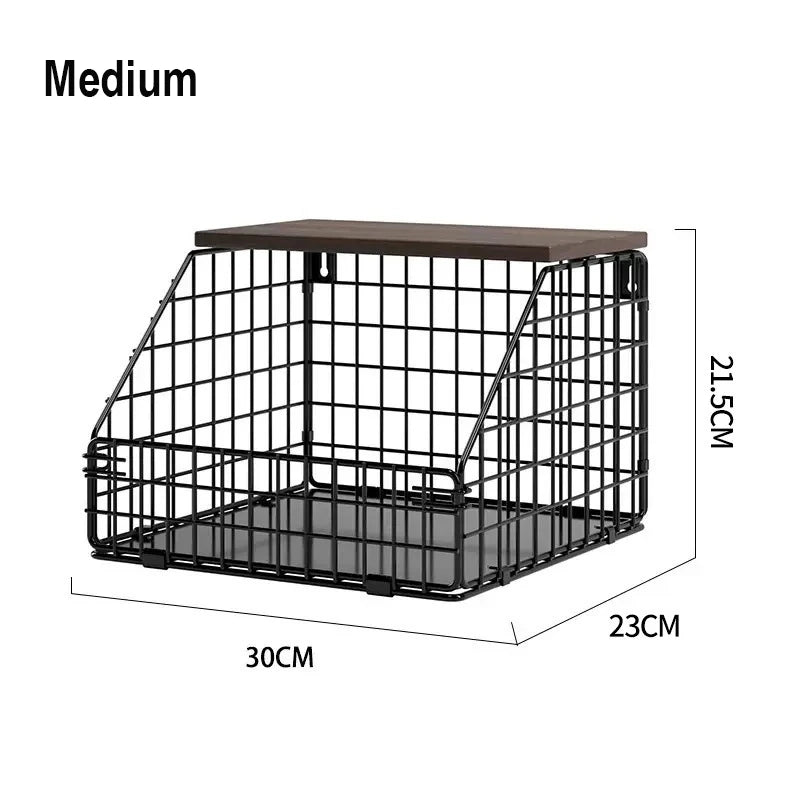 Stackable Wire Fruit & Veggie Baskets