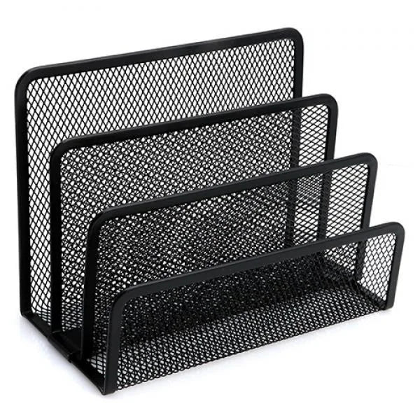 Office Storage Rack School Supplies Storage File Organizer Letter Sorter Mail Business Document Tray Desk Office File Holder