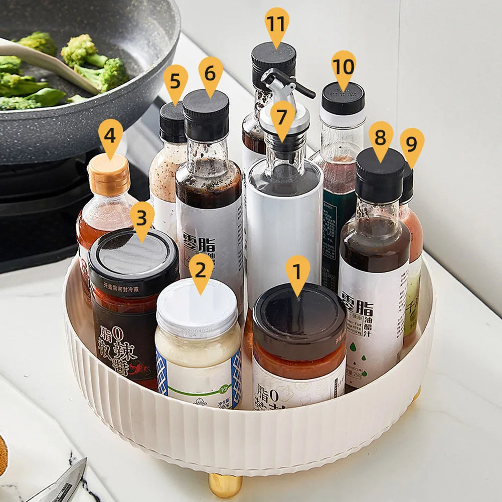 360° Rotating Spice Rack