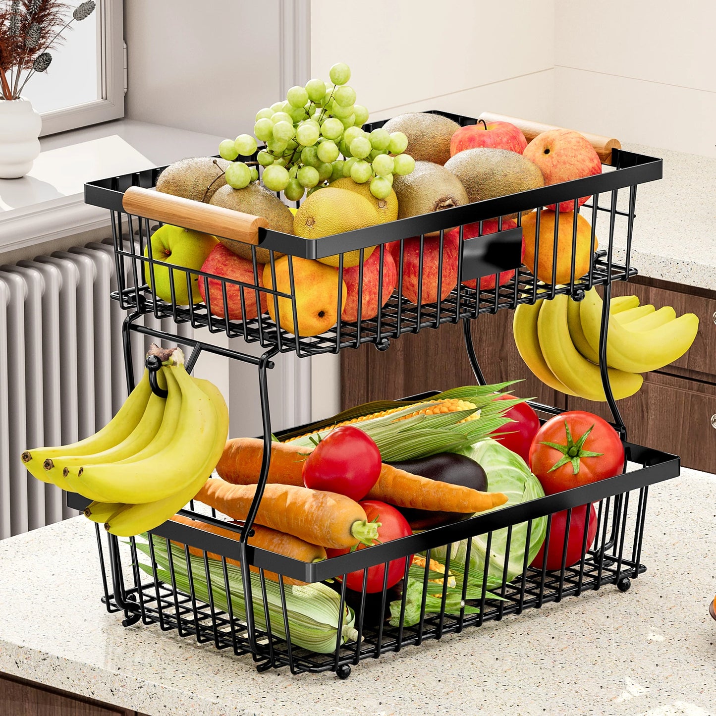 Metal Fruit & Veggie Basket