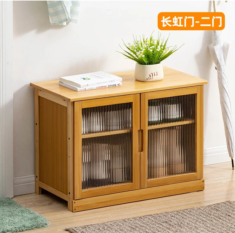 Home Entryway Shoe Bench Sit and Store Shoe Cabinet Breathable Dust-Proof Shoe Organizer Long Bench Shoe Rack for Doorway
