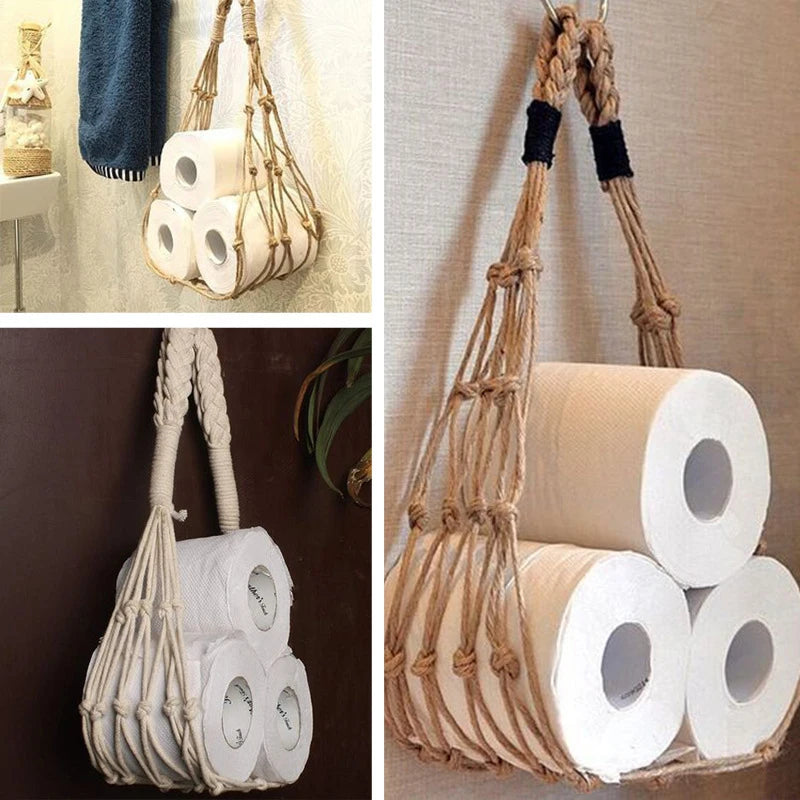 Acrylic Adhesive Toilet Paper Holder