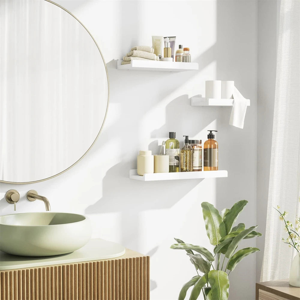 Modern Wooden Floating Shelves
