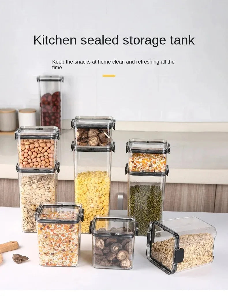 Transparent Food Storage Containers