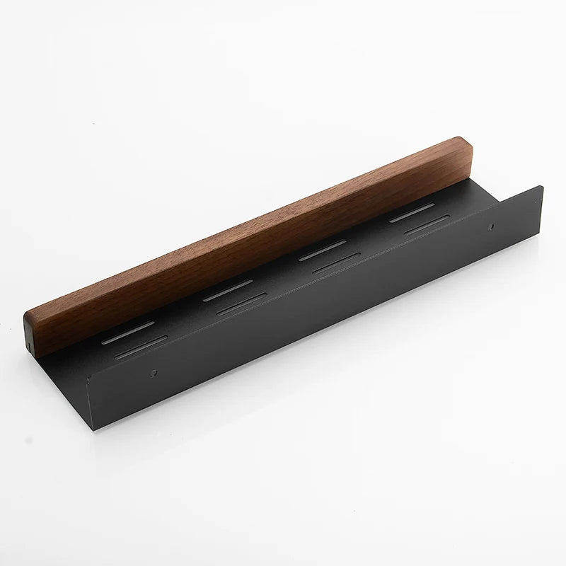 Rustic Wooden Kitchen Shelf