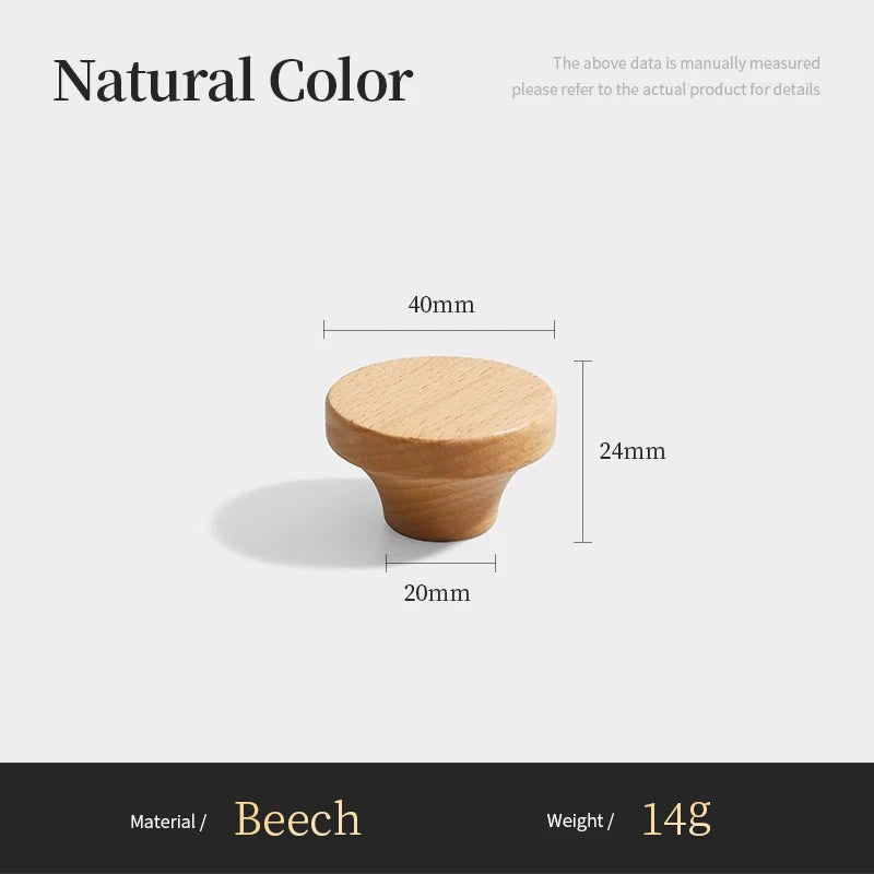 Nordic Walnut Wood Handle T bar Drawer Knobs Cupboard Long Pulls Kitchen Cabinet Door Handle Furniture Decorate Pulls and Knob