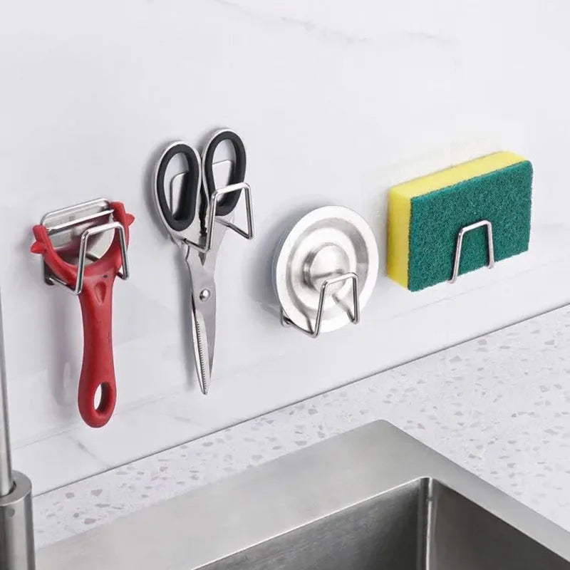 Wall-Mounted Kitchen Storage Rack