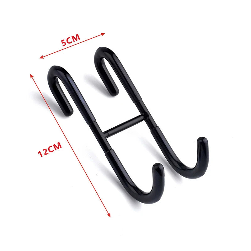 Stainless Steel S-Shape Shower Towel & Robe Hook