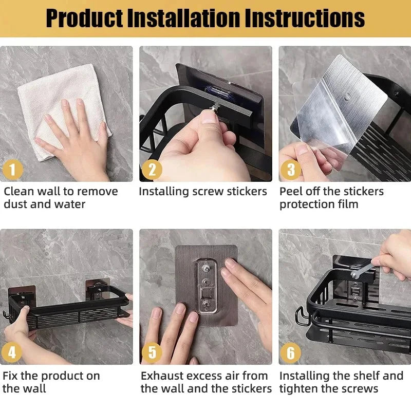 Rustic Wooden Kitchen Shelf