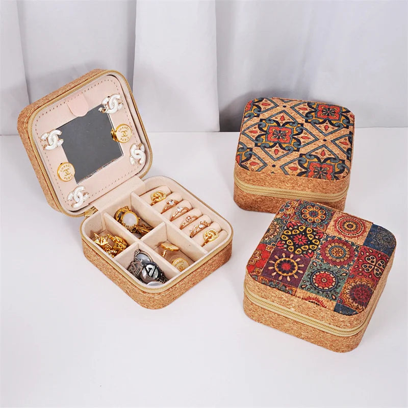 luxury portable travel jewellery box